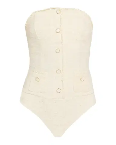 SIMKHAI Natalie Strapless One-Piece Swimsuit | Thumbnail 1 SIMKHAI Natalie Strapless One-Piece Swimsuit | Thumbnail 1