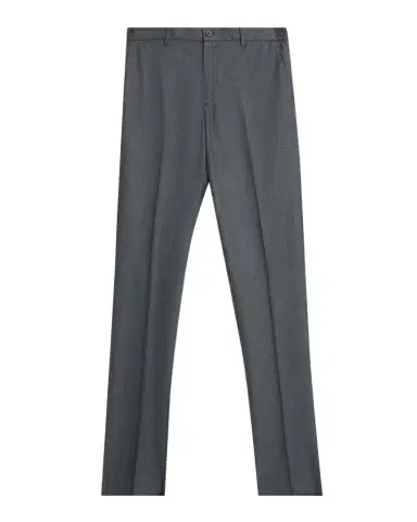 Stefano Ricci Men's Wool Straight Leg Flat-Front Pants | Thumbnail 1 Stefano Ricci Men's Wool Straight Leg Flat-Front Pants | Thumbnail 1