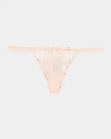 Lise Charmel Libertine en Fleurs Embroidered Tulle G-String | Thumbnail 2 Lise Charmel Libertine en Fleurs Embroidered Tulle G-String | Thumbnail 2