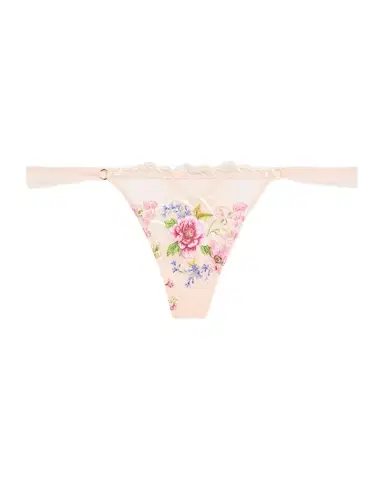 Lise Charmel Libertine en Fleurs Embroidered Tulle G-String | Thumbnail 1 Lise Charmel Libertine en Fleurs Embroidered Tulle G-String | Thumbnail 1