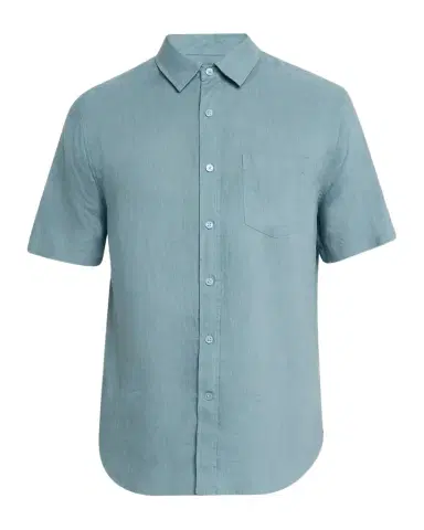 Vince Men's Linen Sport Shirt | Thumbnail 1 Vince Men's Linen Sport Shirt | Thumbnail 1