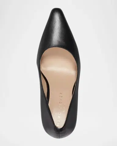 Marc Fisher LTD Minny Patent Leather Snip Toe Block-Heel Pumps | Thumbnail 4 Marc Fisher LTD Minny Patent Leather Snip Toe Block-Heel Pumps | Thumbnail 4