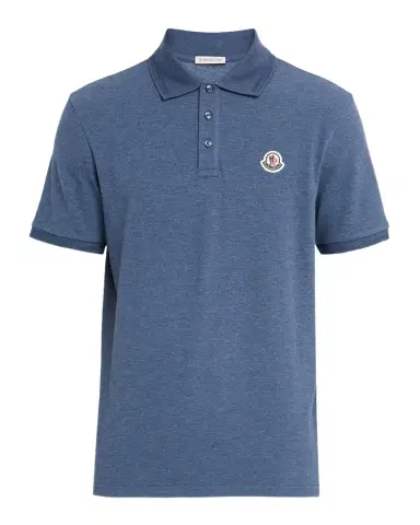 Moncler Men's Chest-Logo Pique Polo Shirt | Thumbnail 1 Moncler Men's Chest-Logo Pique Polo Shirt | Thumbnail 1