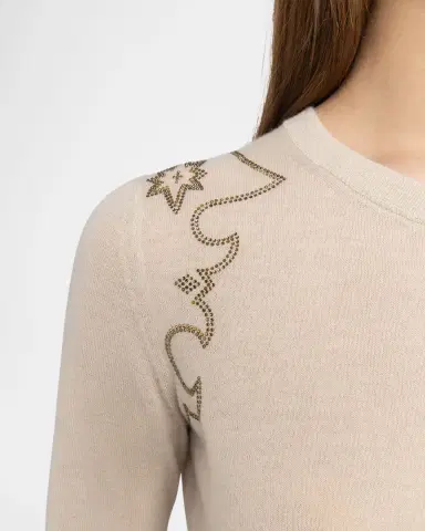 Zadig & Voltaire Missya Western Strass Cashmere Cardigan | Thumbnail 5 Zadig & Voltaire Missya Western Strass Cashmere Cardigan | Thumbnail 5