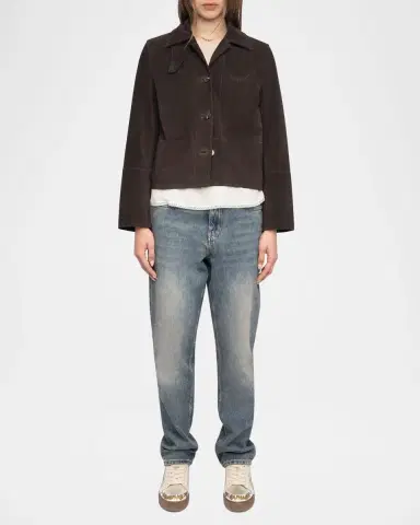 Zadig & Voltaire Lessa Suede Jacket | Thumbnail 2 Zadig & Voltaire Lessa Suede Jacket | Thumbnail 2