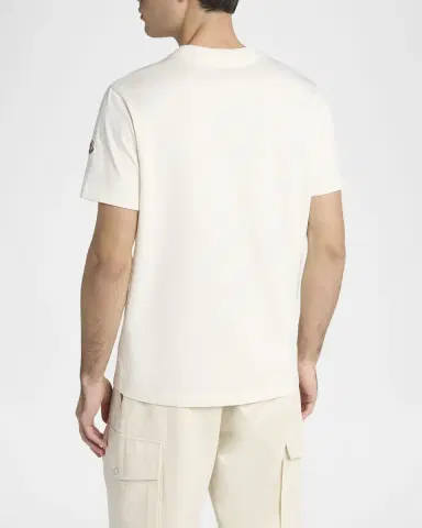 Moncler Men's Logo Script Graphic T-Shirt | Thumbnail 3 Moncler Men's Logo Script Graphic T-Shirt | Thumbnail 3