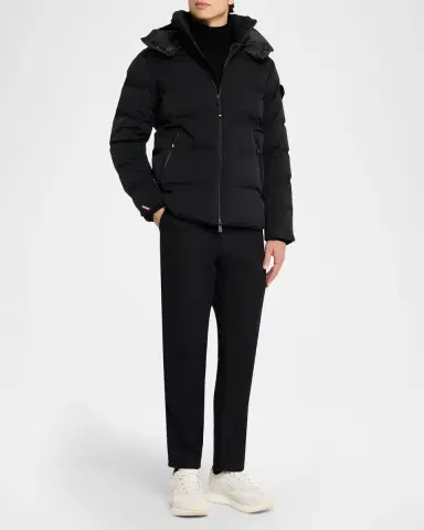 Moncler Grenoble Men's Stretch Nylon Montgetech Puffer Jacket | Thumbnail 2 Moncler Grenoble Men's Stretch Nylon Montgetech Puffer Jacket | Thumbnail 2