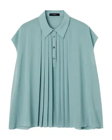 Joseph Antin Oversized Airy Pleated Blouse | Thumbnail 1 Joseph Antin Oversized Airy Pleated Blouse | Thumbnail 1