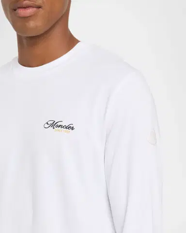 Moncler Men's Heavyweight Long Sleeve T-Shirt | Thumbnail 5 Moncler Men's Heavyweight Long Sleeve T-Shirt | Thumbnail 5