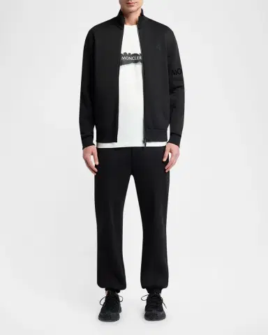 Moncler Men's Graffiti Logo Graphic T-Shirt | Thumbnail 2 Moncler Men's Graffiti Logo Graphic T-Shirt | Thumbnail 2