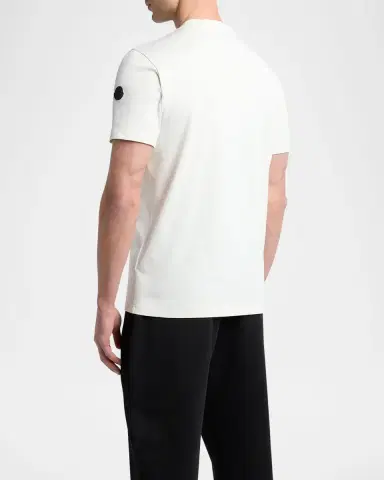 Moncler Men's Graffiti Logo Graphic T-Shirt | Thumbnail 3 Moncler Men's Graffiti Logo Graphic T-Shirt | Thumbnail 3