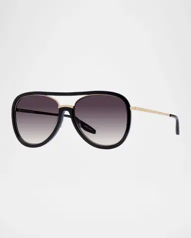 Barton Perreira Fossett Aviator Sunglasses | Thumbnail 3 Barton Perreira Fossett Aviator Sunglasses | Thumbnail 3
