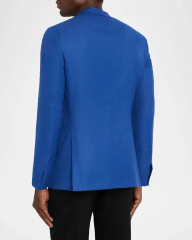 Brioni Men's Wool Tailored-Fit Single-Breasted Blazer | Thumbnail 3 Brioni Men's Wool Tailored-Fit Single-Breasted Blazer | Thumbnail 3