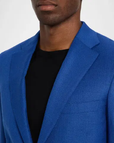 Brioni Men's Wool Tailored-Fit Single-Breasted Blazer | Thumbnail 5 Brioni Men's Wool Tailored-Fit Single-Breasted Blazer | Thumbnail 5
