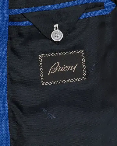 Brioni Men's Wool Tailored-Fit Single-Breasted Blazer | Thumbnail 6 Brioni Men's Wool Tailored-Fit Single-Breasted Blazer | Thumbnail 6