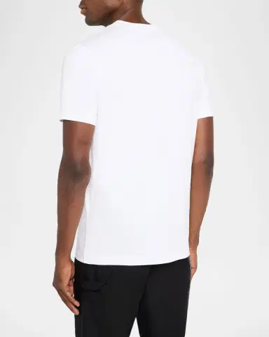 Moncler Men's Logo Script Crewneck T-Shirt | Thumbnail 3 Moncler Men's Logo Script Crewneck T-Shirt | Thumbnail 3