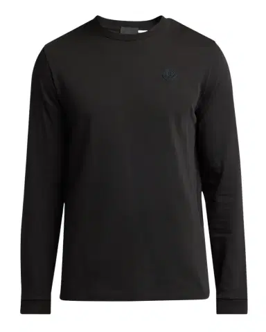 Moncler Men's Cotton Graffiti Logo Long-Sleeve T-Shirt | Thumbnail 1 Moncler Men's Cotton Graffiti Logo Long-Sleeve T-Shirt | Thumbnail 1