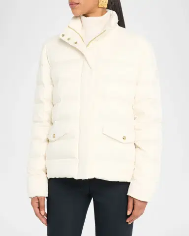 Moncler Bessettes Short Down Puffer Jacket | Thumbnail 4 Moncler Bessettes Short Down Puffer Jacket | Thumbnail 4