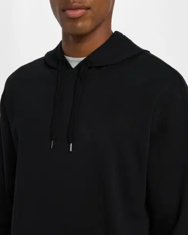 Brunello Cucinelli Men 's Travel Hooded Sweatshirt | Thumbnail 5 Brunello Cucinelli Men 's Travel Hooded Sweatshirt | Thumbnail 5