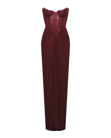 BCBGMAXAZRIA Strapless Lace & Jersey Gown | Thumbnail 1 BCBGMAXAZRIA Strapless Lace & Jersey Gown | Thumbnail 1