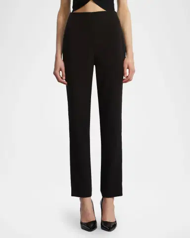 BCBGMAXAZRIA Slim Crepe Tux Pants | Thumbnail 3 BCBGMAXAZRIA Slim Crepe Tux Pants | Thumbnail 3