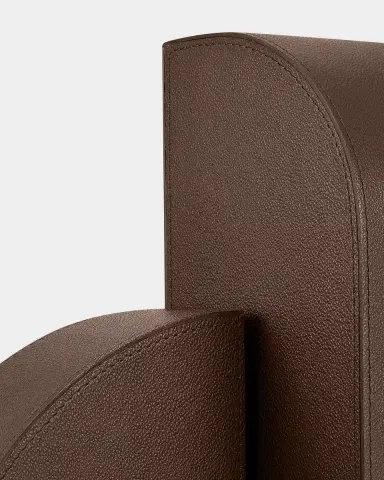 ASSOULINE Cubist R Leather Bookend | Thumbnail 6 ASSOULINE Cubist R Leather Bookend | Thumbnail 6