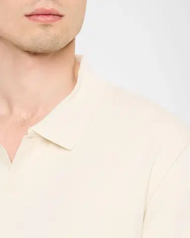 Vince Men's Milano Pima Cotton-Blend Johnny-Collar Polo Shirt | Thumbnail 5 Vince Men's Milano Pima Cotton-Blend Johnny-Collar Polo Shirt | Thumbnail 5