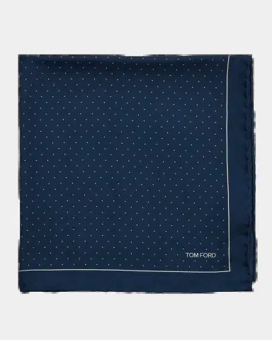 Tom Ford Men's Silk Pocket Square | Thumbnail 2 Tom Ford Men's Silk Pocket Square | Thumbnail 2