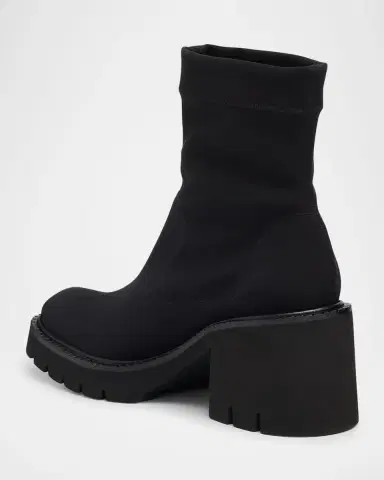 PEDRO GARCIA Zilia Stretch Nylon Ankle Booties | Thumbnail 4 PEDRO GARCIA Zilia Stretch Nylon Ankle Booties | Thumbnail 4