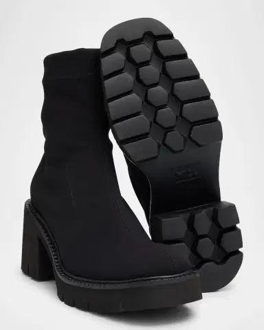 PEDRO GARCIA Zilia Stretch Nylon Ankle Booties | Thumbnail 5 PEDRO GARCIA Zilia Stretch Nylon Ankle Booties | Thumbnail 5