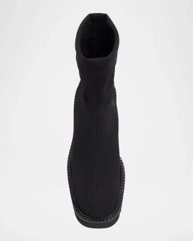 PEDRO GARCIA Zilia Stretch Nylon Ankle Booties | Thumbnail 6 PEDRO GARCIA Zilia Stretch Nylon Ankle Booties | Thumbnail 6