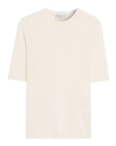 Gabriela Hearst Brunner Short-Sleeve Cashmere-Silk T-Shirt | Thumbnail 1 Gabriela Hearst Brunner Short-Sleeve Cashmere-Silk T-Shirt | Thumbnail 1