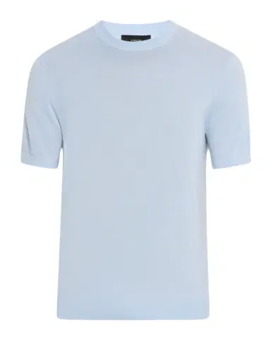 Vince Men 's Featherweight Wool-Cashmere Short-Sleeve Crewneck Sweater | Thumbnail 1 Vince Men 's Featherweight Wool-Cashmere Short-Sleeve Crewneck Sweater | Thumbnail 1