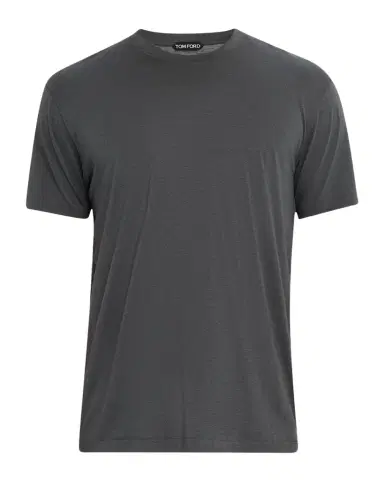 Tom Ford Men's Lyocell-Cotton Crewneck T-Shirt | Thumbnail 1 Tom Ford Men's Lyocell-Cotton Crewneck T-Shirt | Thumbnail 1