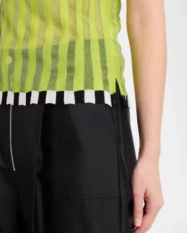 CHRISTOPHER JOHN ROGERS Pleated Knit Shell Top | Thumbnail 5 CHRISTOPHER JOHN ROGERS Pleated Knit Shell Top | Thumbnail 5