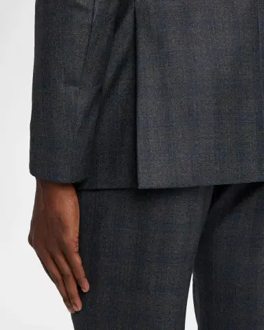 Giorgio Armani Men's Blurred Plaid G Line Two-Piece Suit | Thumbnail 9 Giorgio Armani Men's Blurred Plaid G Line Two-Piece Suit | Thumbnail 9