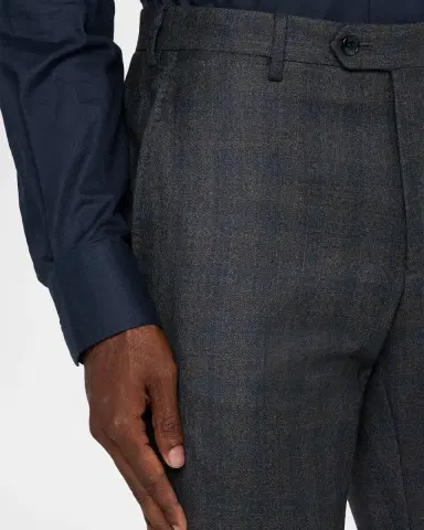 Giorgio Armani Men's Blurred Plaid G Line Two-Piece Suit | Thumbnail 10 Giorgio Armani Men's Blurred Plaid G Line Two-Piece Suit | Thumbnail 10