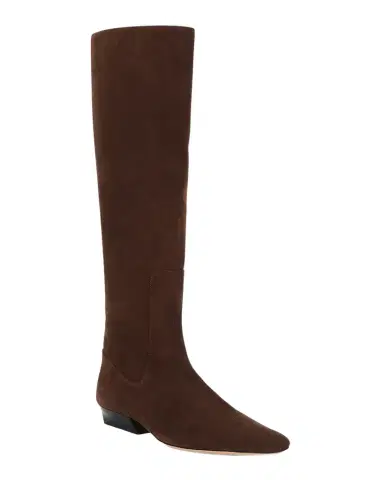 Staud Wally Suede Flat Knee-High Boots | Thumbnail 1 Staud Wally Suede Flat Knee-High Boots | Thumbnail 1