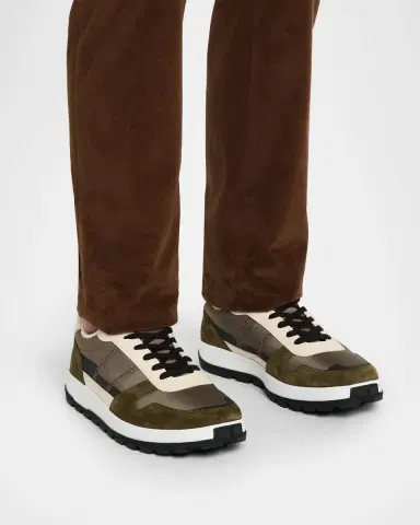 Brioni Men's Crossing Low-Top Sneakers | Thumbnail 2 Brioni Men's Crossing Low-Top Sneakers | Thumbnail 2