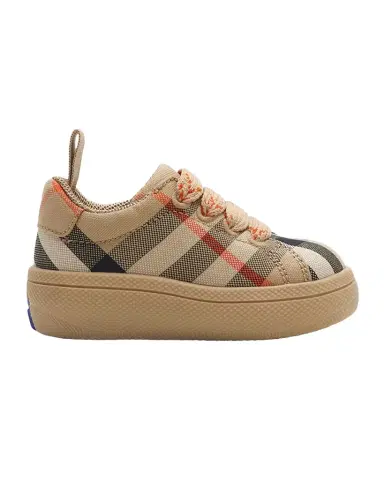 Burberry Kid's Cambridge Check Cotton Sneakers, Toddlers/Kids | Thumbnail 1 Burberry Kid's Cambridge Check Cotton Sneakers, Toddlers/Kids | Thumbnail 1