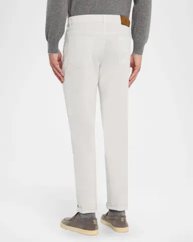 Brunello Cucinelli Men 's Italian-Fit Denim Five-Pocket Pants | Thumbnail 3 Brunello Cucinelli Men 's Italian-Fit Denim Five-Pocket Pants | Thumbnail 3