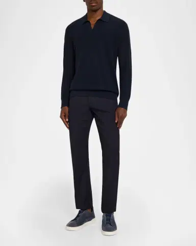 ZEGNA Men 's Cashco Button-Down Shirt | Thumbnail 2 ZEGNA Men 's Cashco Button-Down Shirt | Thumbnail 2