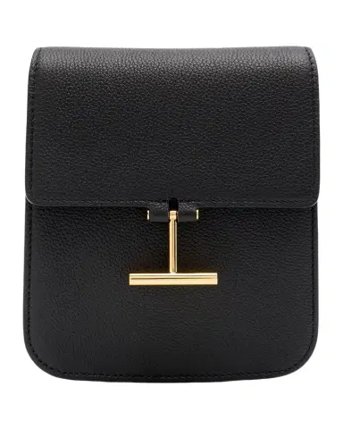 Tom Ford Tara Mini Crossbody Bag in Grain Leather | Thumbnail 1 Tom Ford Tara Mini Crossbody Bag in Grain Leather | Thumbnail 1
