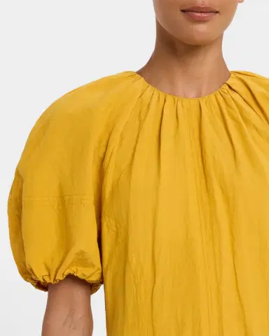 Apiece Apart Antonella Blouson-Sleeve Ruched Maxi Dress | Thumbnail 5 Apiece Apart Antonella Blouson-Sleeve Ruched Maxi Dress | Thumbnail 5