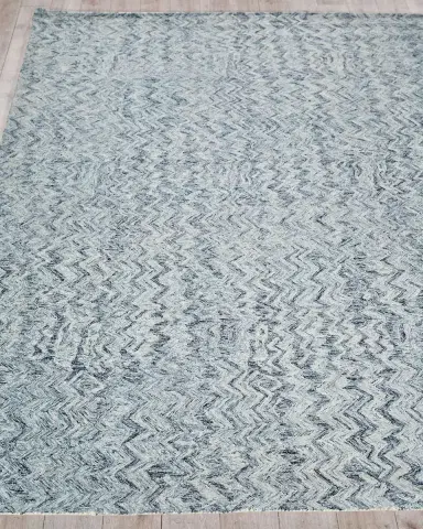Exquisite Rugs Veneta Hand-Tufted Blue Rug | Thumbnail 3 Exquisite Rugs Veneta Hand-Tufted Blue Rug | Thumbnail 3