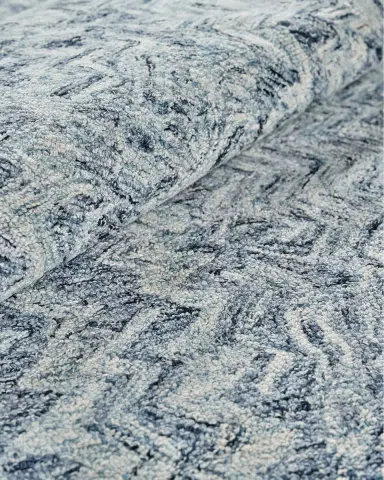 Exquisite Rugs Veneta Hand-Tufted Blue Rug | Thumbnail 5 Exquisite Rugs Veneta Hand-Tufted Blue Rug | Thumbnail 5