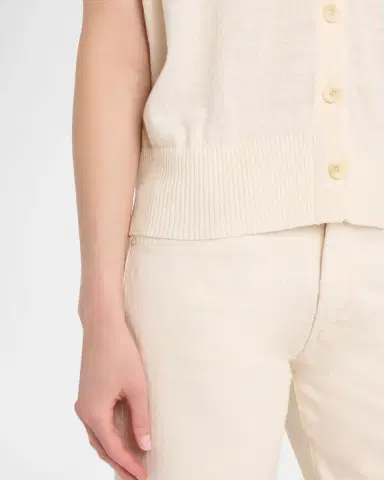Apiece Apart Organic Linen-Cotton Knit Vest | Thumbnail 5 Apiece Apart Organic Linen-Cotton Knit Vest | Thumbnail 5