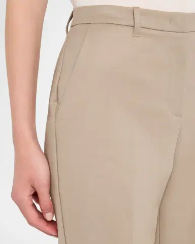 Emporio Armani Cotton Couture Straight-Leg Trousers | Thumbnail 5 Emporio Armani Cotton Couture Straight-Leg Trousers | Thumbnail 5