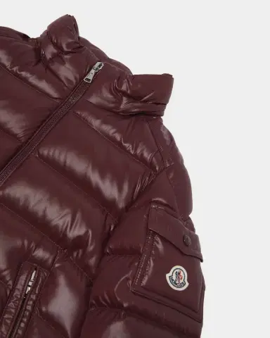 Moncler Boy 's Maya Hooded Short Down Jacket | Thumbnail 3 Moncler Boy 's Maya Hooded Short Down Jacket | Thumbnail 3