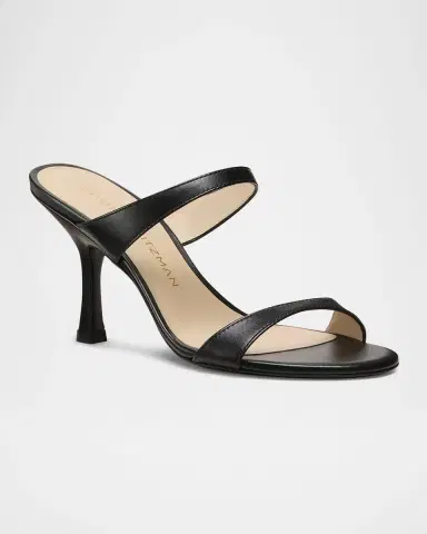 Stuart Weitzman Nudist Leather Slide Sandals | Thumbnail 2 Stuart Weitzman Nudist Leather Slide Sandals | Thumbnail 2